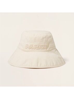 Parke x Target Cream Embroidered Bucket Hat NWT